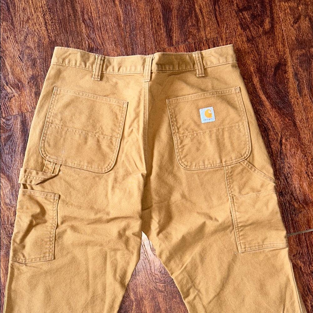 Carhartt Men's Tan Cargo Pants - Picture 2 of 10